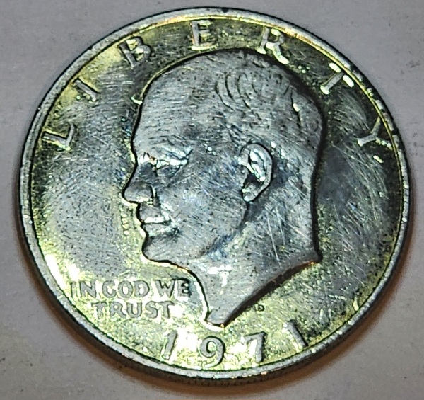 1971-D-Eisenhower-Dollar.-What's-Up-With-The-Gold?